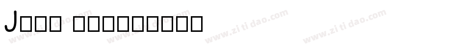 Jean lin字体转换
